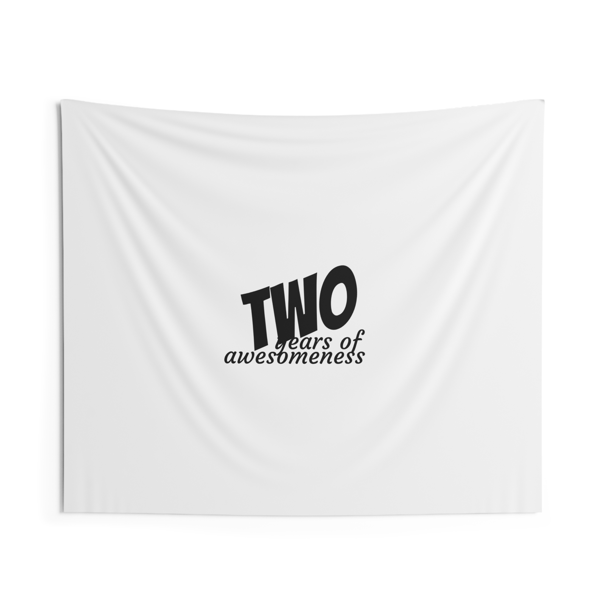 Two Years of Awesomeness Wall Tapestry - Image 4