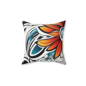 Spun Polyester Square Pillow
