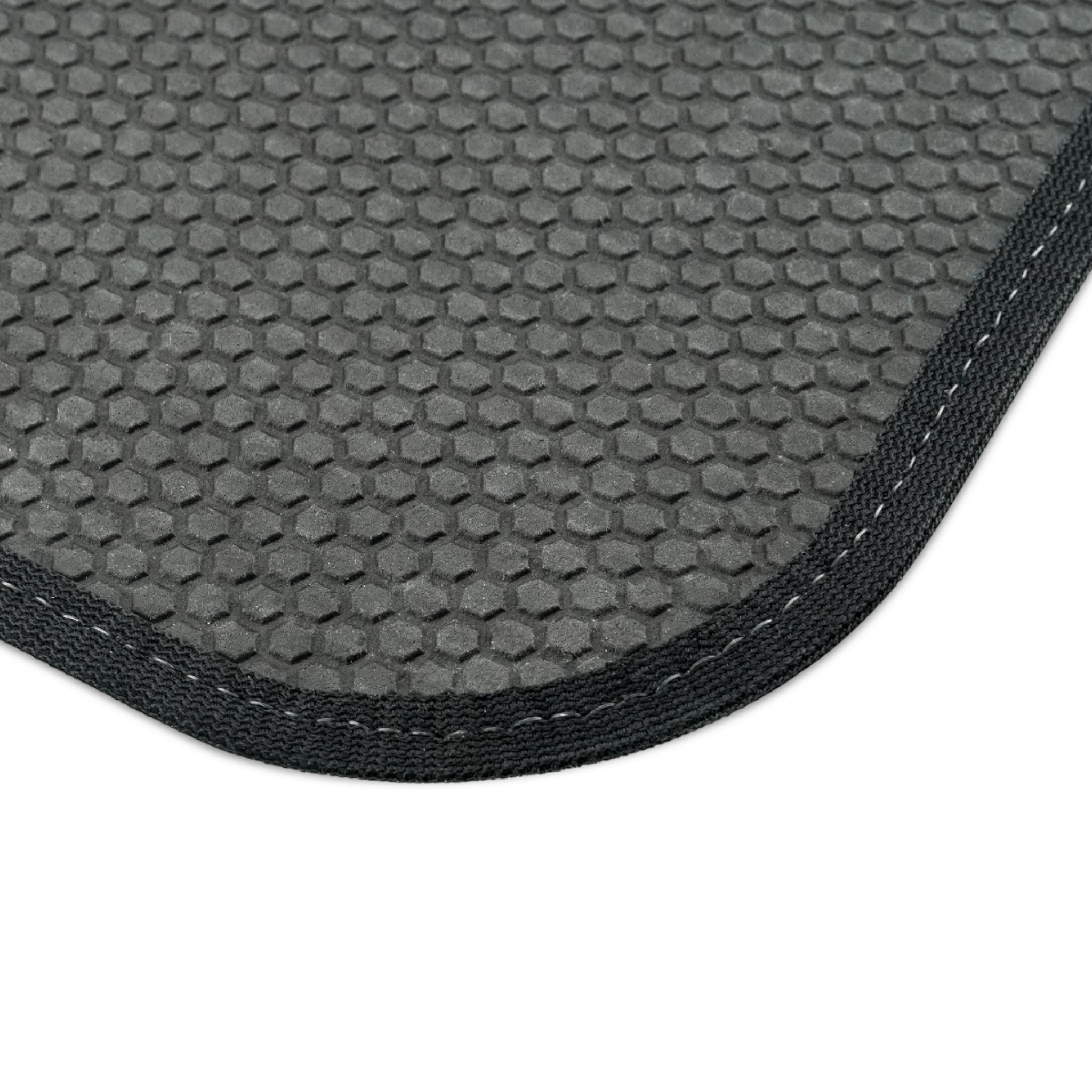 Floral Burst Car Mats (2x Front) — Colorful Tropical Flower Front Floor Mats - Image 4