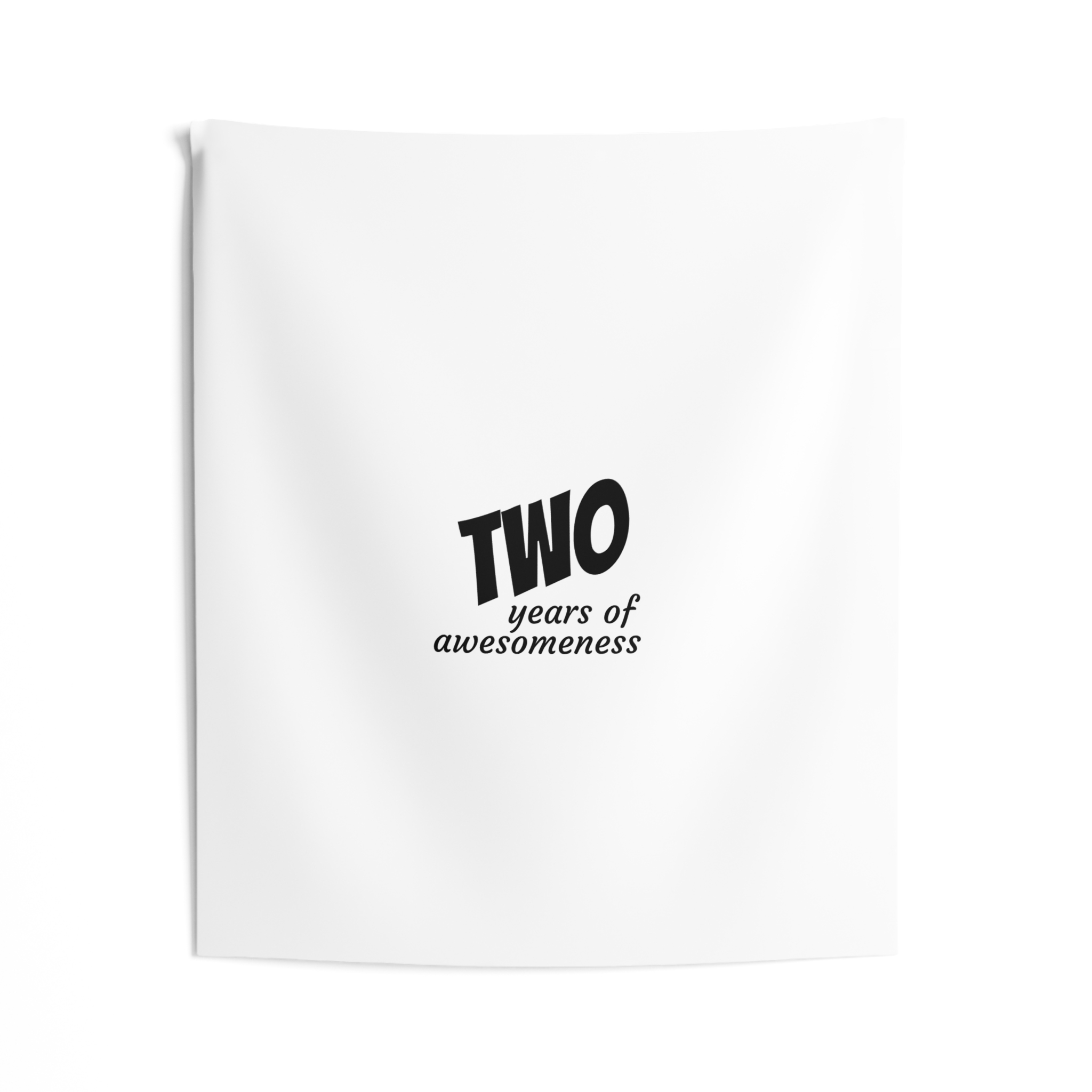 Two Years of Awesomeness Wall Tapestry - Image 2