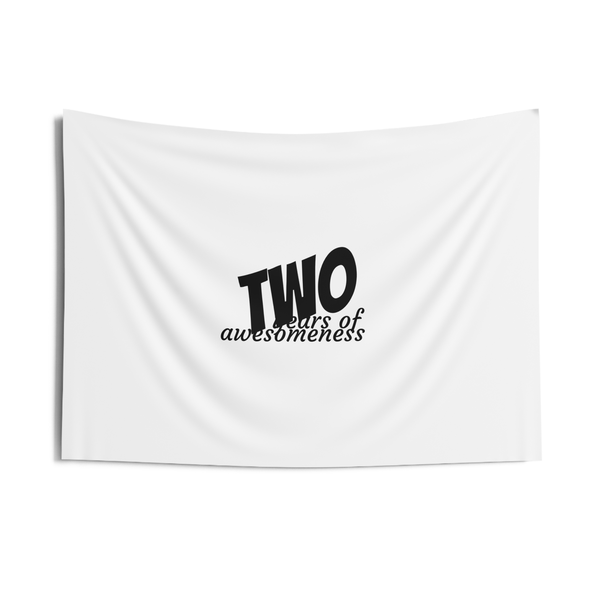 Two Years of Awesomeness Wall Tapestry - Image 3