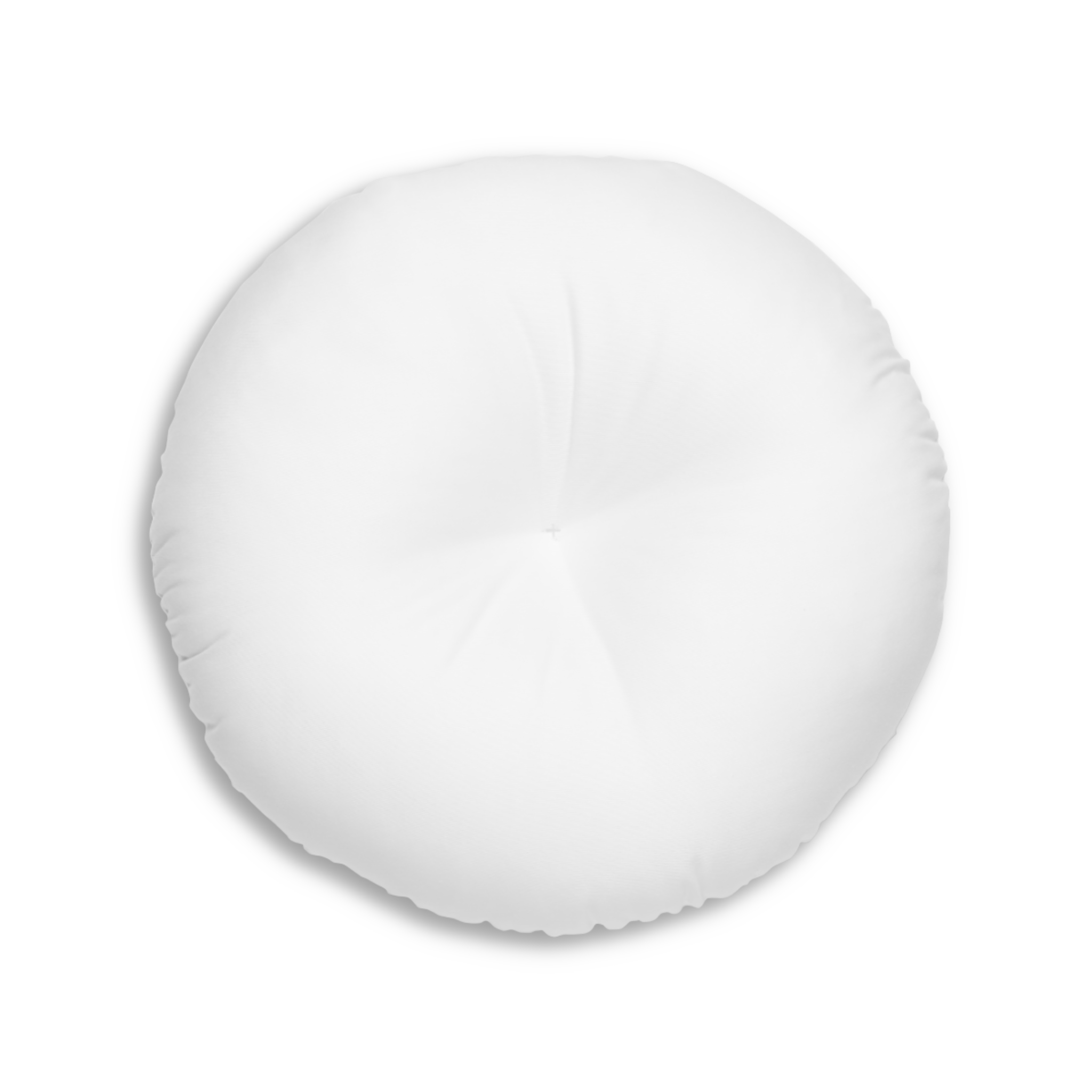 Round Tufted Floor Pillow — Vibrant Tropical Floral Cushion - Image 6