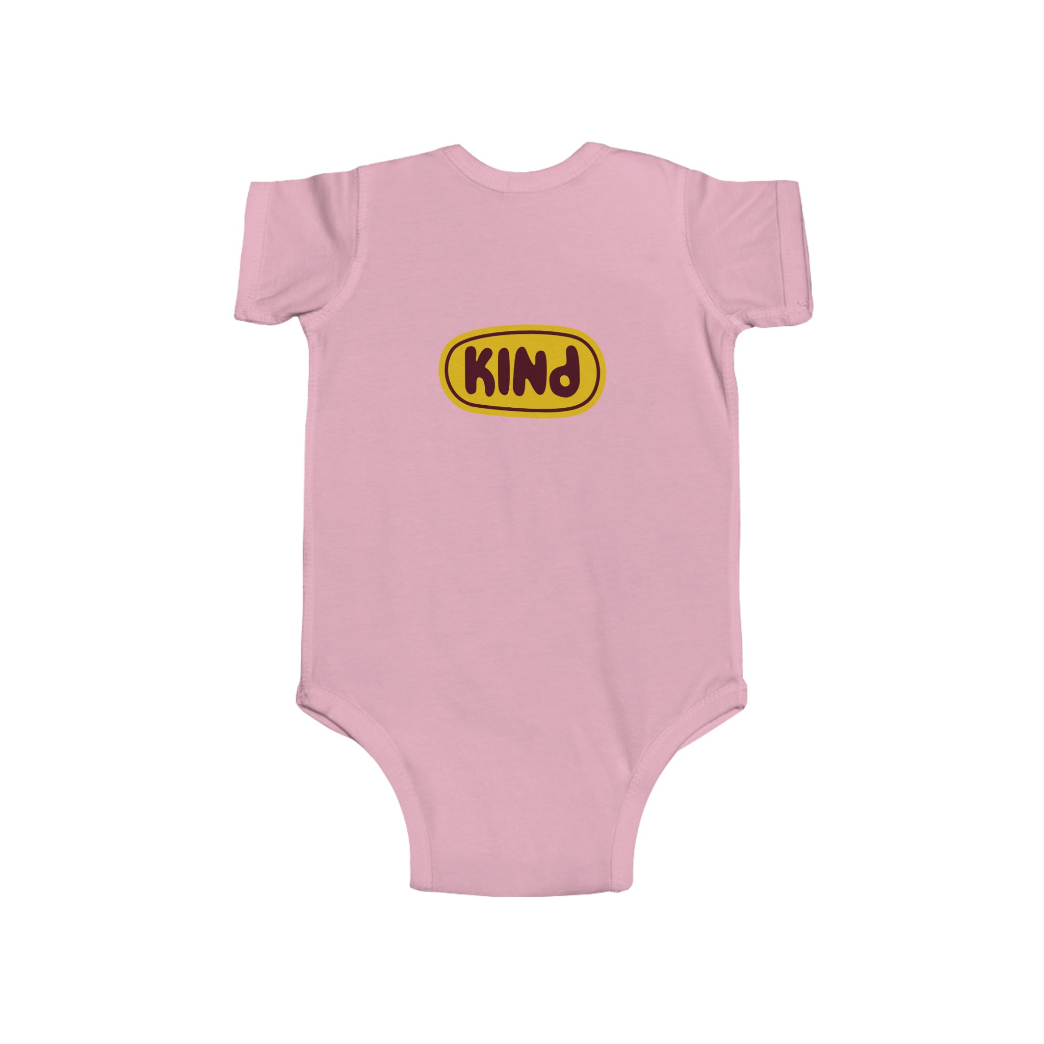 Kind Baby Bodysuit – Soft Infant Onesie with Retro 'KIND' Badge WILOMART - Image 8