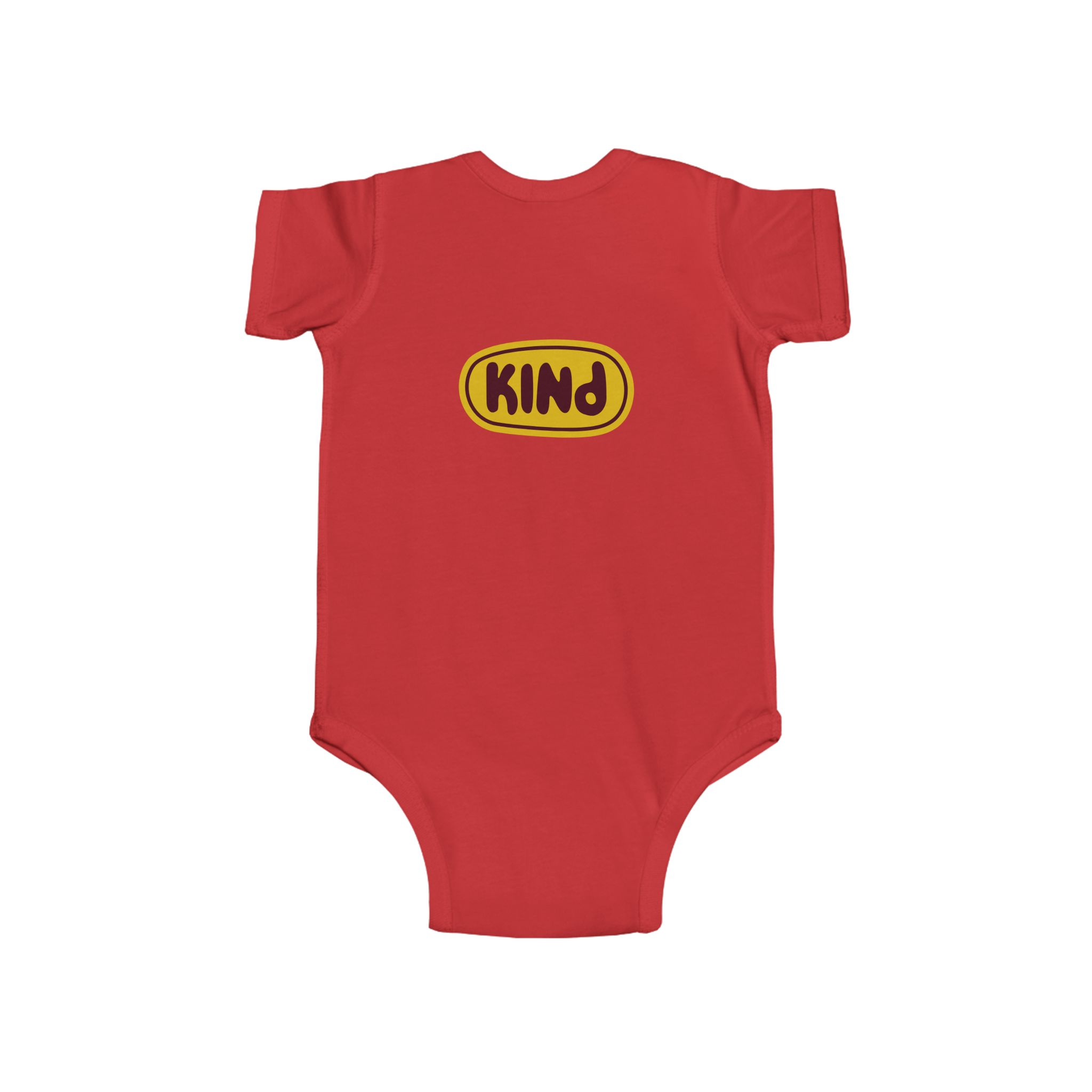 Kind Baby Bodysuit – Soft Infant Onesie with Retro 'KIND' Badge WILOMART - Image 11