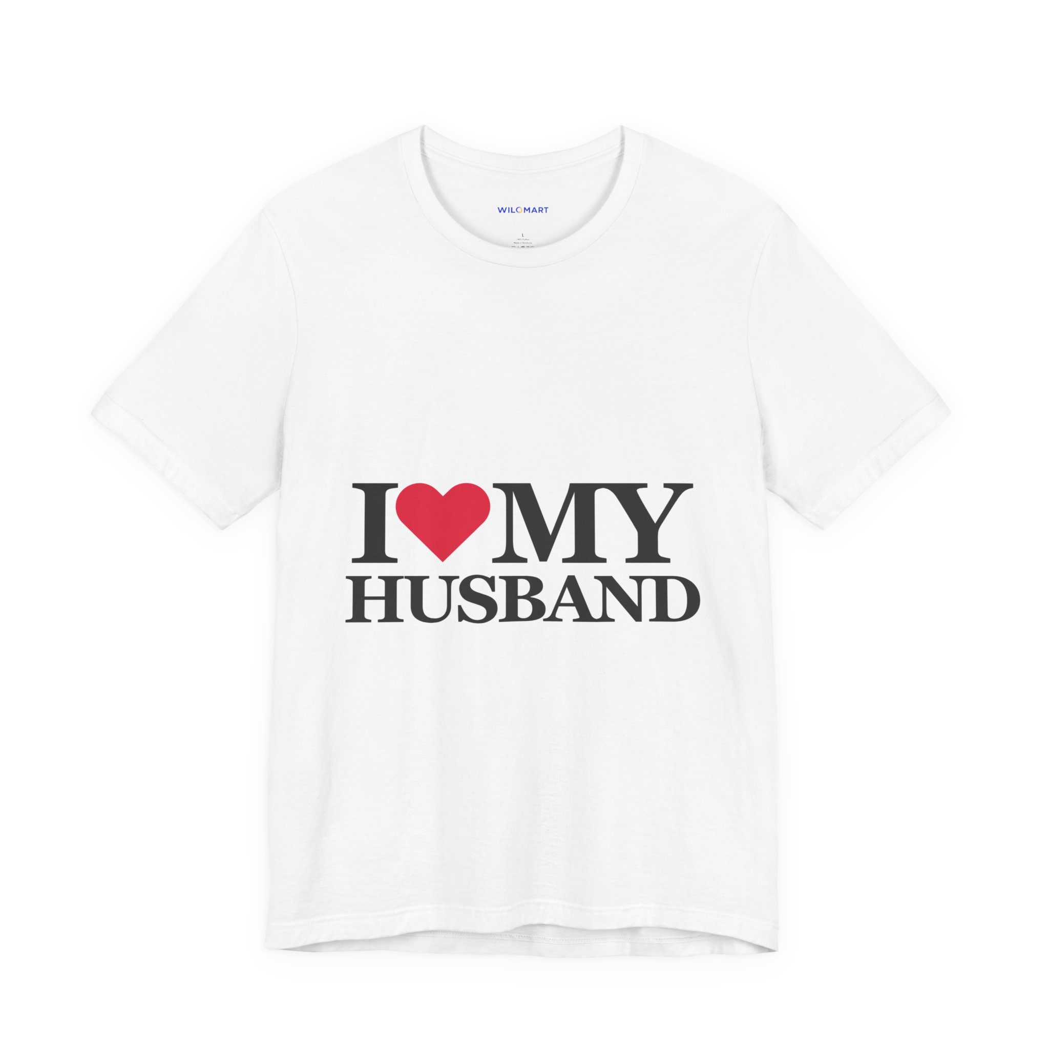 I ♥ MY HUSBAND T-Shirt | Heart My Husband T-Shirt - Image 4
