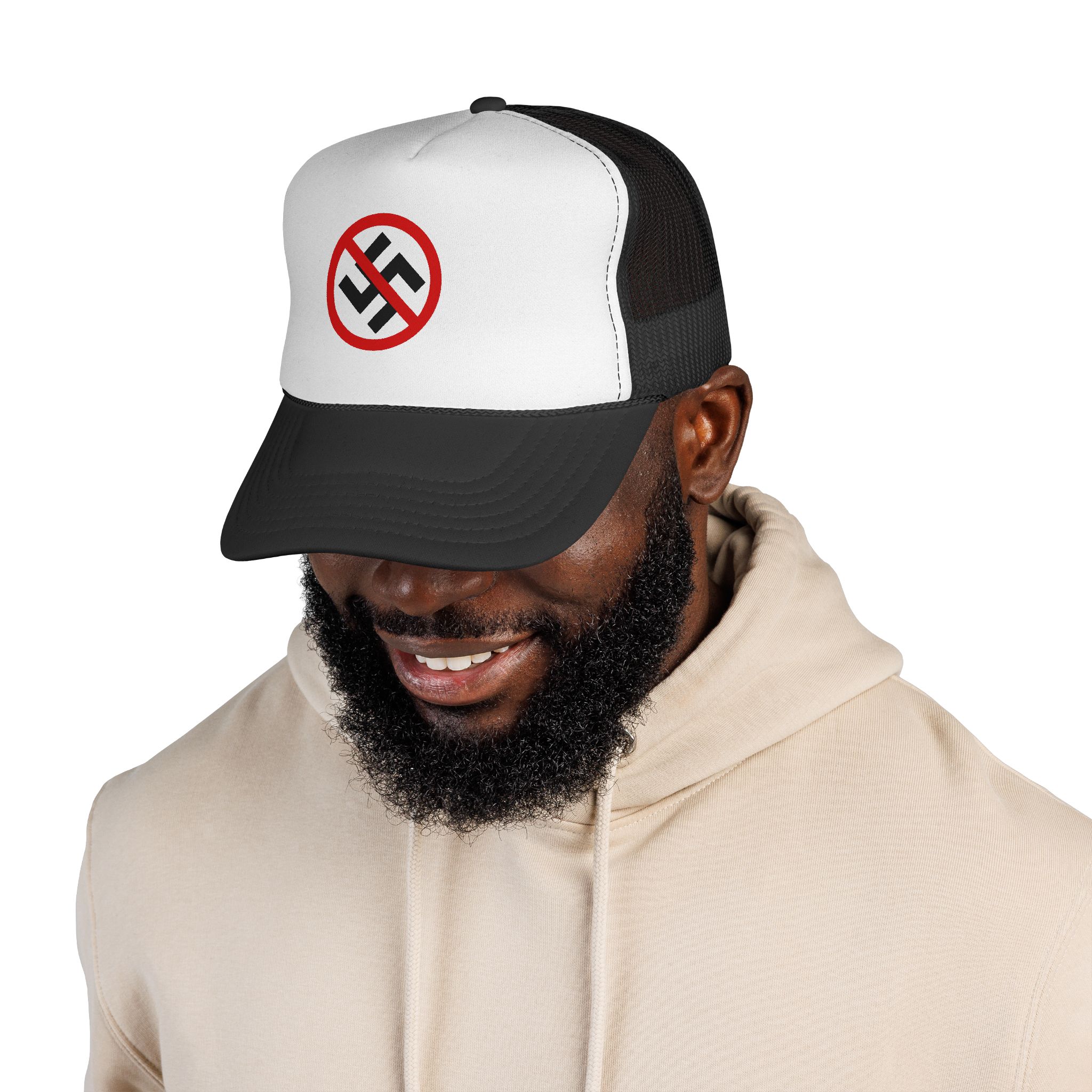 Trucker Cap — Anti-Nazi No Swastika Logo WILOMART