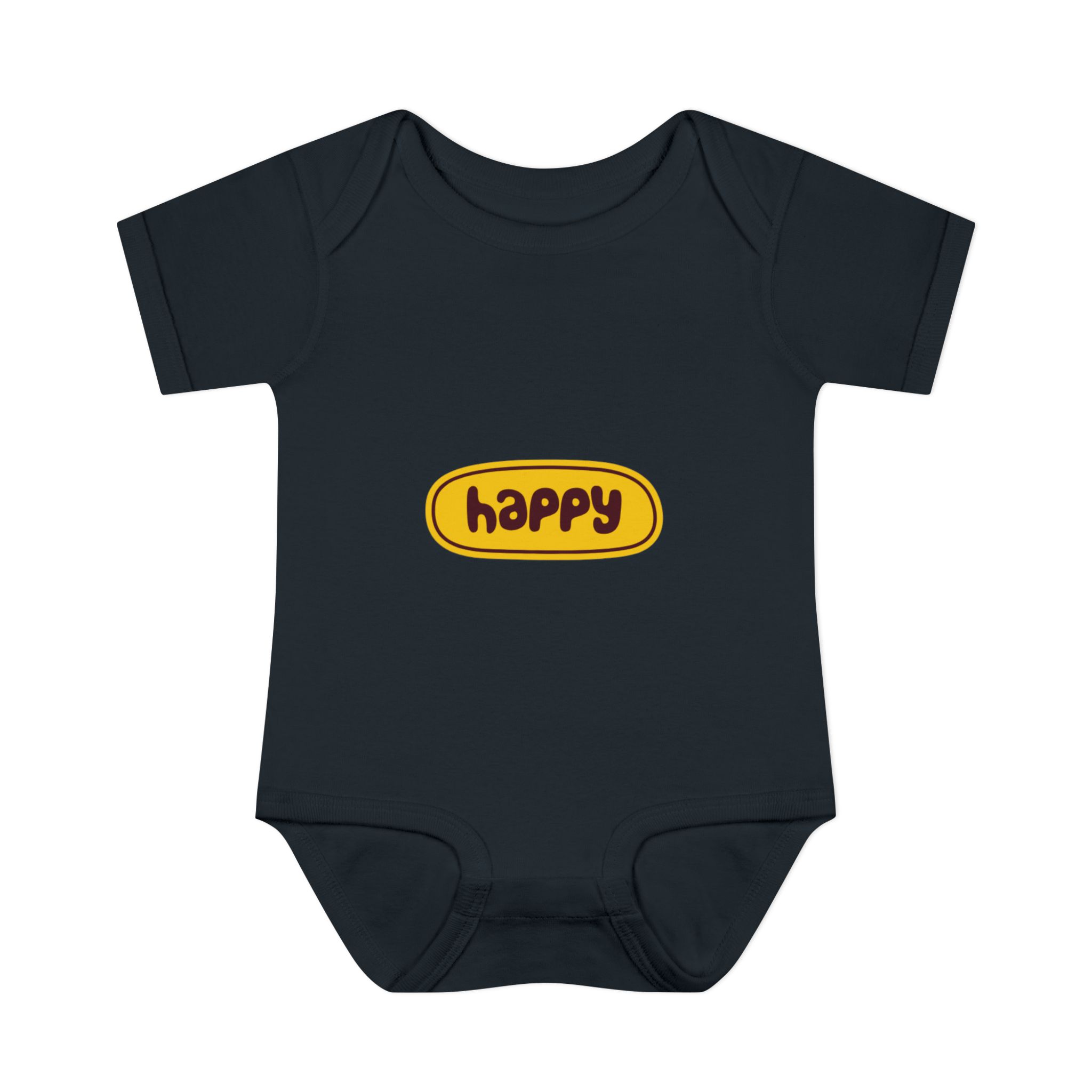 Happy Baby Bodysuit — Infant Rib One-Piece WILOMART - Image 10