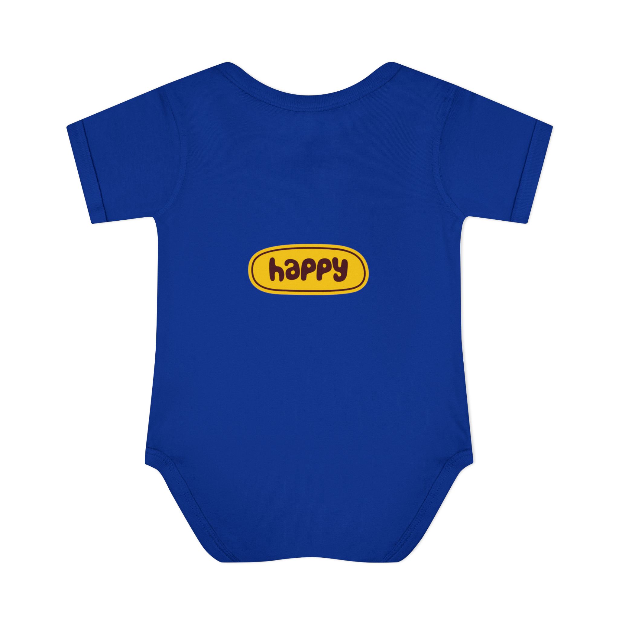 Happy Baby Bodysuit — Infant Rib One-Piece WILOMART - Image 8
