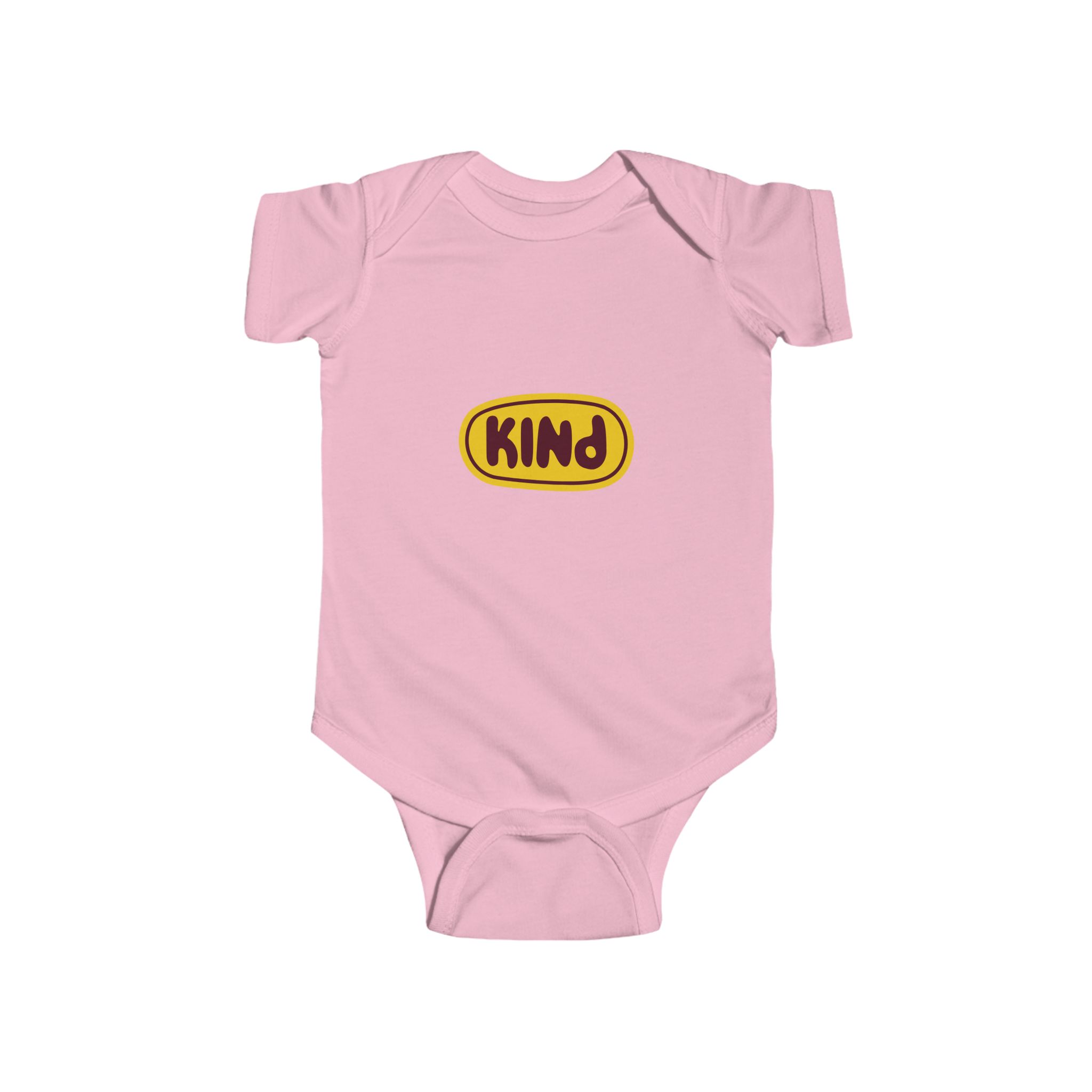 Kind Baby Bodysuit – Soft Infant Onesie with Retro 'KIND' Badge WILOMART - Image 7