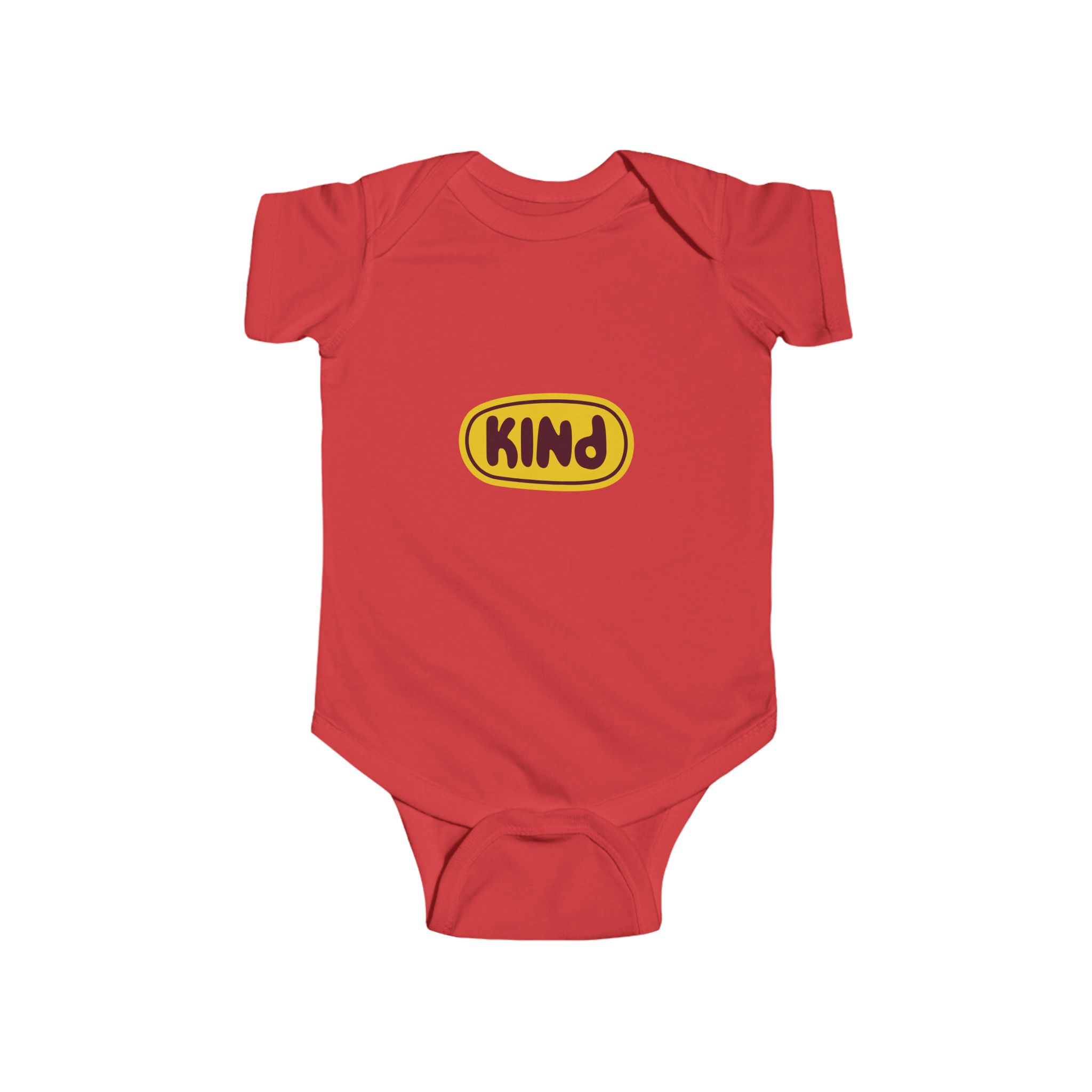 Kind Baby Bodysuit – Soft Infant Onesie with Retro 'KIND' Badge WILOMART - Image 10