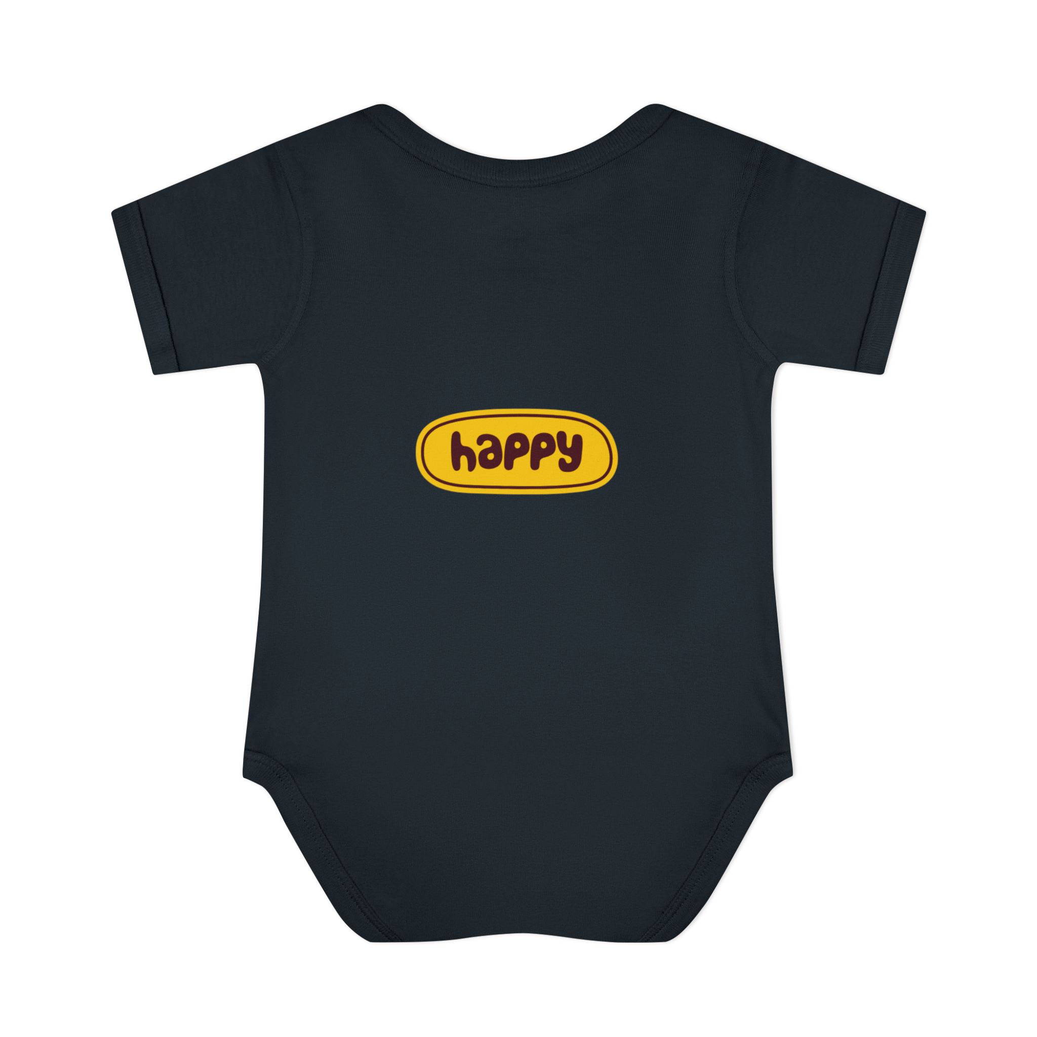 Happy Baby Bodysuit — Infant Rib One-Piece WILOMART - Image 11