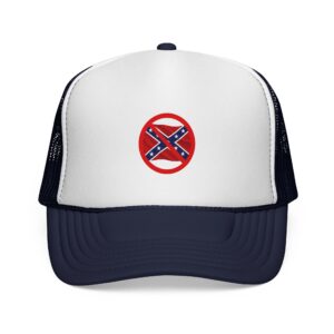 Trucker Cap — No Confederate Flag Embroidered Patch WILOMART