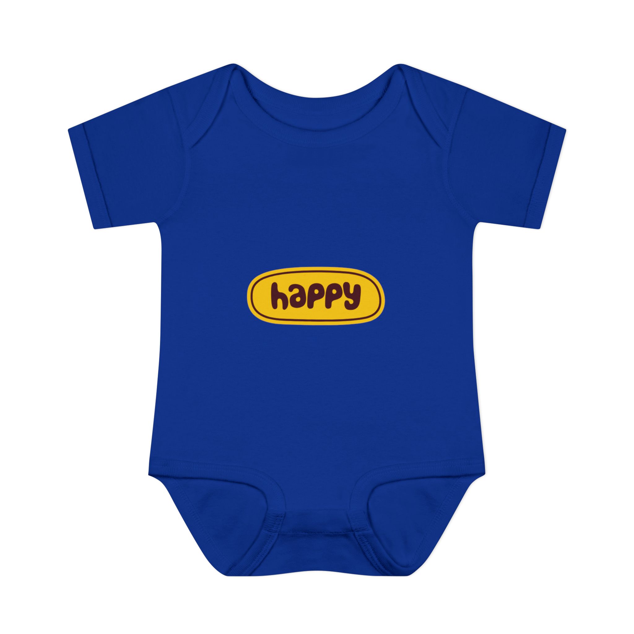 Happy Baby Bodysuit — Infant Rib One-Piece WILOMART - Image 7