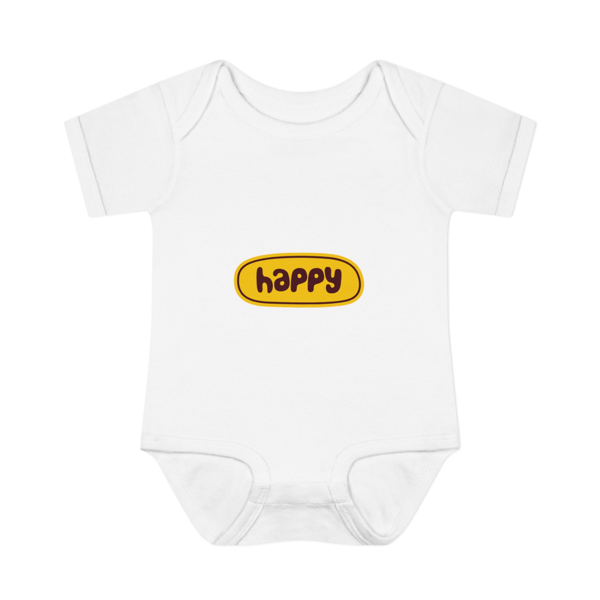 Happy Baby Bodysuit — Infant Rib One-Piece WILOMART