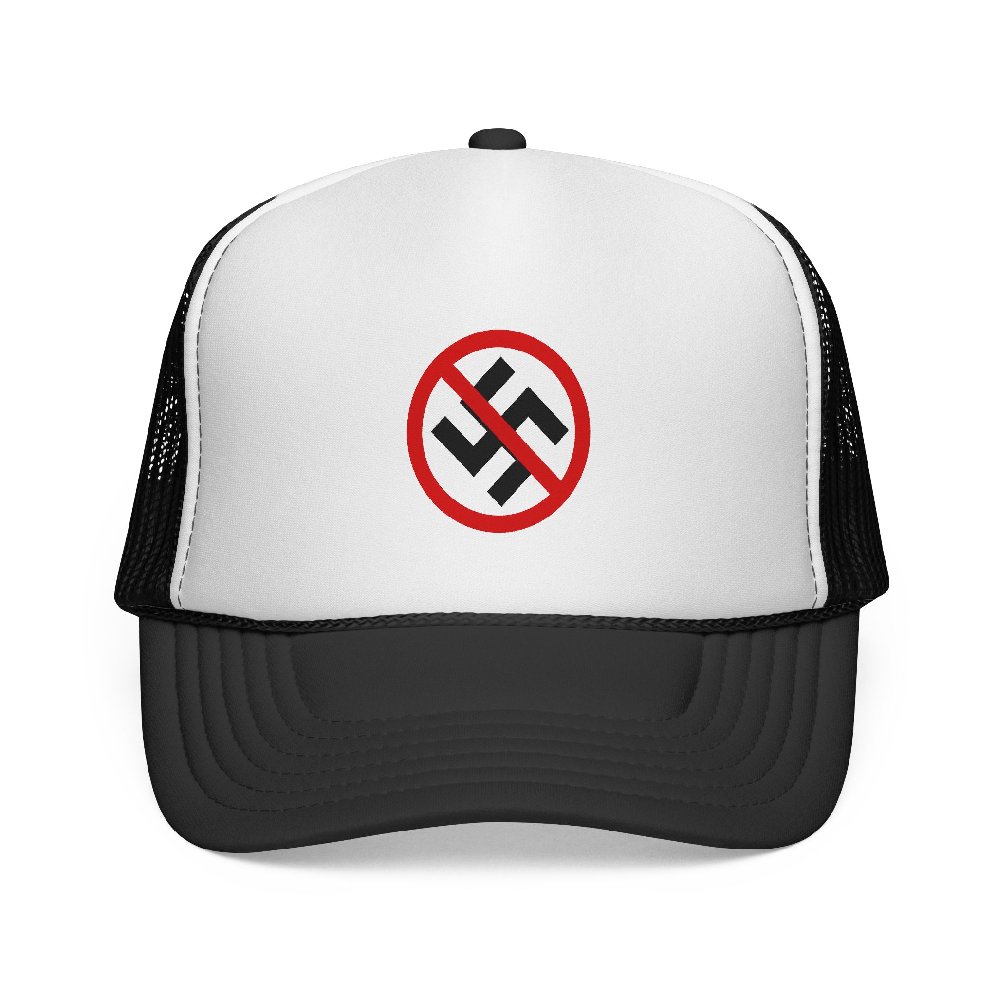 Trucker Cap — Anti-Nazi No Swastika Logo WILOMART - Image 2