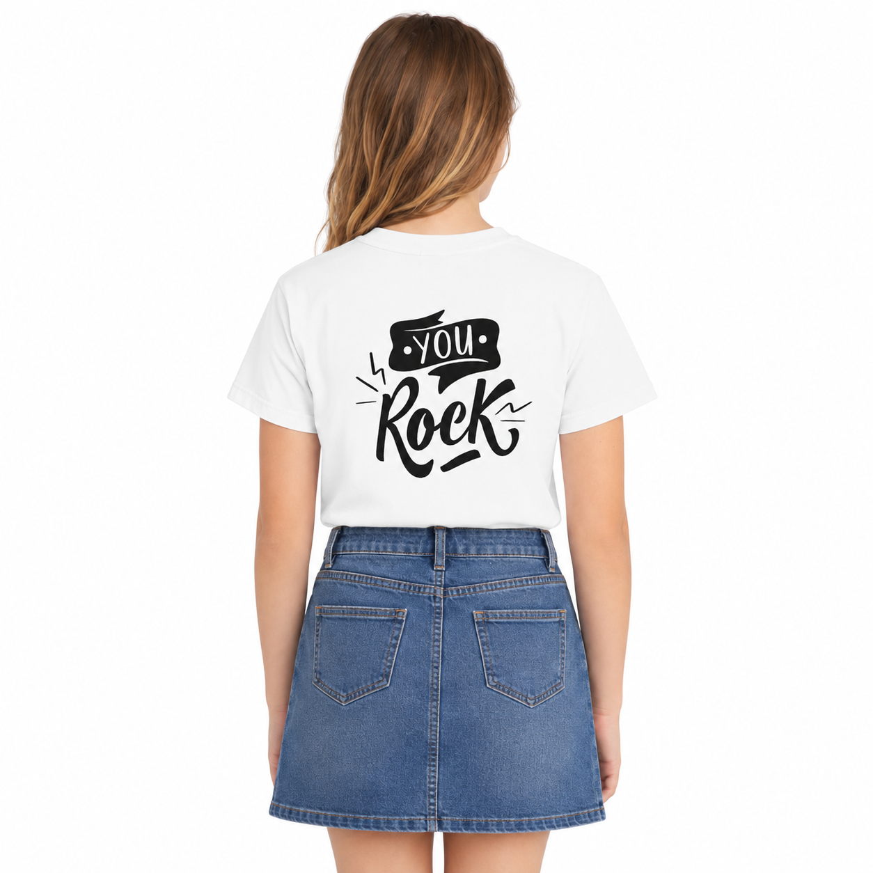 You Rock Youth T-Shirt — Inspirational Kids Graphic Tee Janette's Corner - Janette Mart