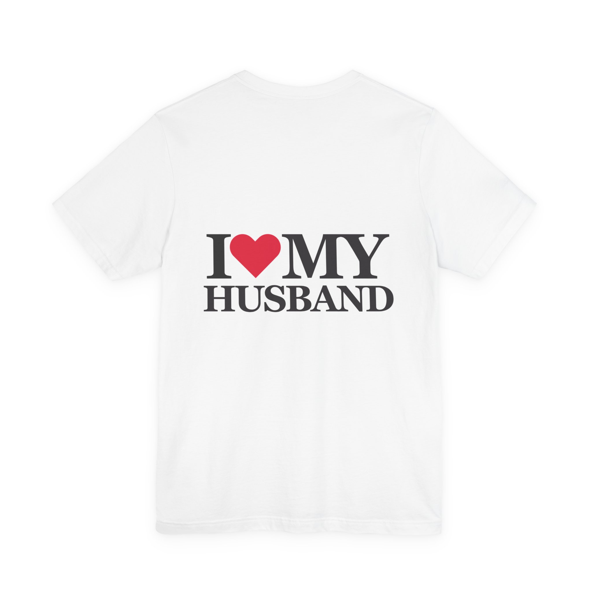 I ♥ MY HUSBAND T-Shirt | Heart My Husband T-Shirt - Image 3