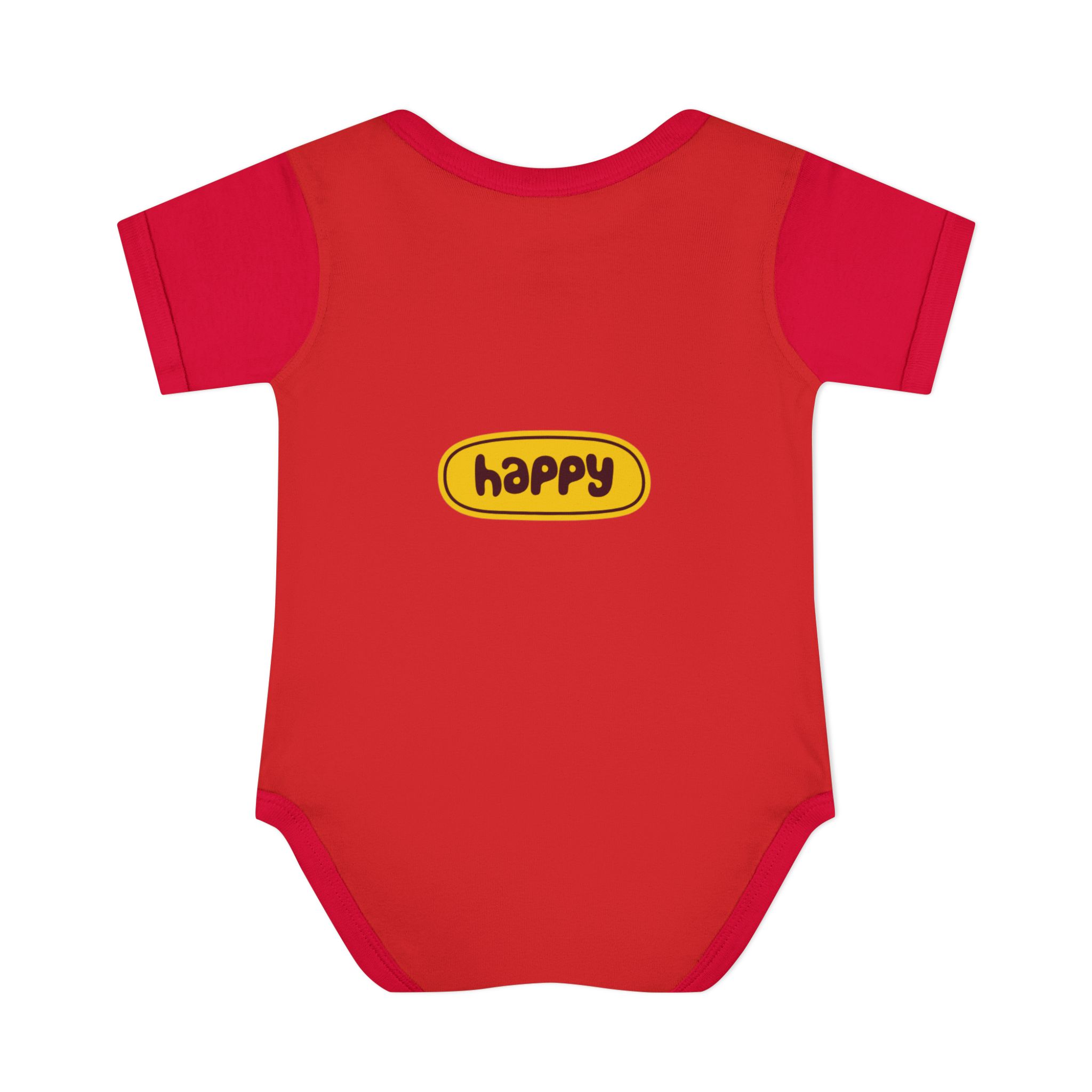 Happy Baby Bodysuit — Infant Rib One-Piece WILOMART - Image 17